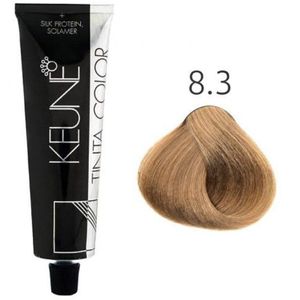 Tinta Color 60ml 8.3 Louro Claro Dourado - Keune