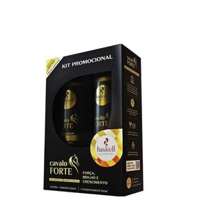 Kit Shampoo + Condicionador 500ml Cavalo Forte - Haskell