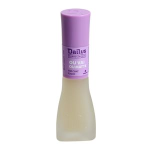 Esmalte Top Coat Fosco 8ml Ou Vai Ou Matte - Dailus
