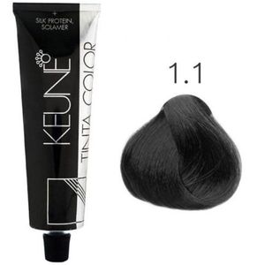 Tinta Color 60ml 1.1 Preto Azulado - Keune