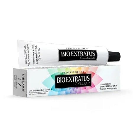 Tinta-60ml-7.1-Louro-Medio-Acinzentado---Bio-Extratus-649430