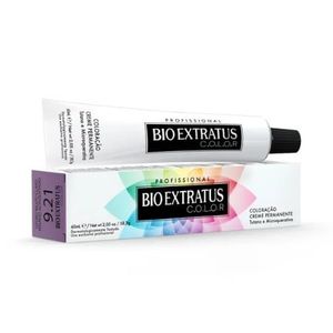 Tinta 60ml 9.21 Louro Muito Claro Irisado Acinzent. - Bio Extratus