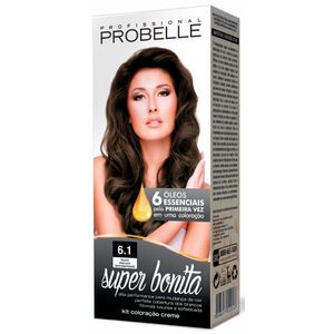 Tinta Super Bonita 50g 6.1 Louro Escuro Acinzentado - Probelle