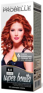 Tinta-Super-Bonita-50g-8.4-Louro-Claro-Acobreado---Probelle-694649