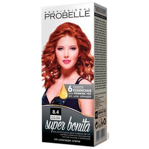 Tinta Super Bonita 50g 8.4 Louro Claro Acobreado - Probelle