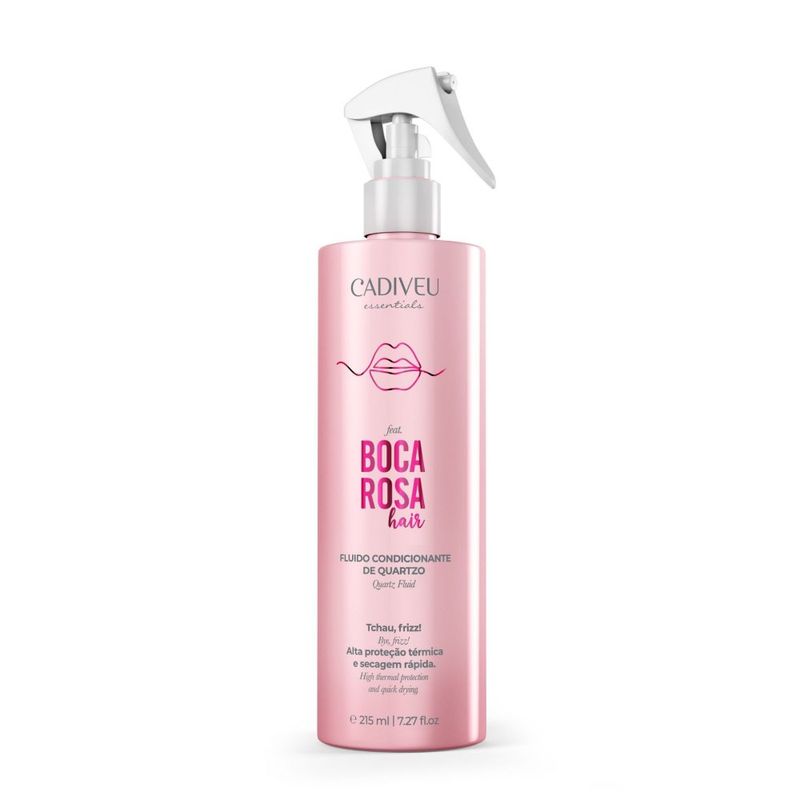 Fluido Condicionante De Quartzo 215ml Boca Rosa - Cadiveu