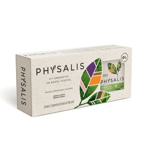 Kit Sabonetes 3x90g Puro Equilibrio - Physalis