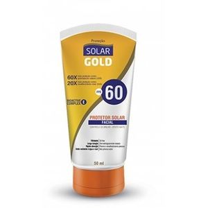 Protetor Solar Facial 50ml Fps 60 - Solar Gold
