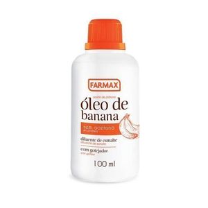 Óleo De Banana 100ml Diluente De Esmalte - Farmax