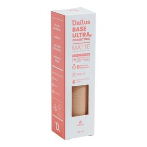 Base Ultra Cobertura 28ml D4 Claro - Dailus