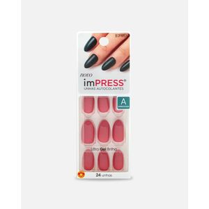 Unhas Impress Amendoada Quartz BIPAM517BR - Kiss Ny