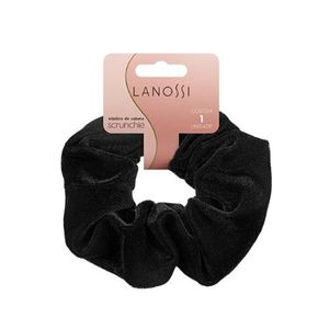 Elastico Para Cabelo Ref. LS2537 Velvet Black - Lanossi