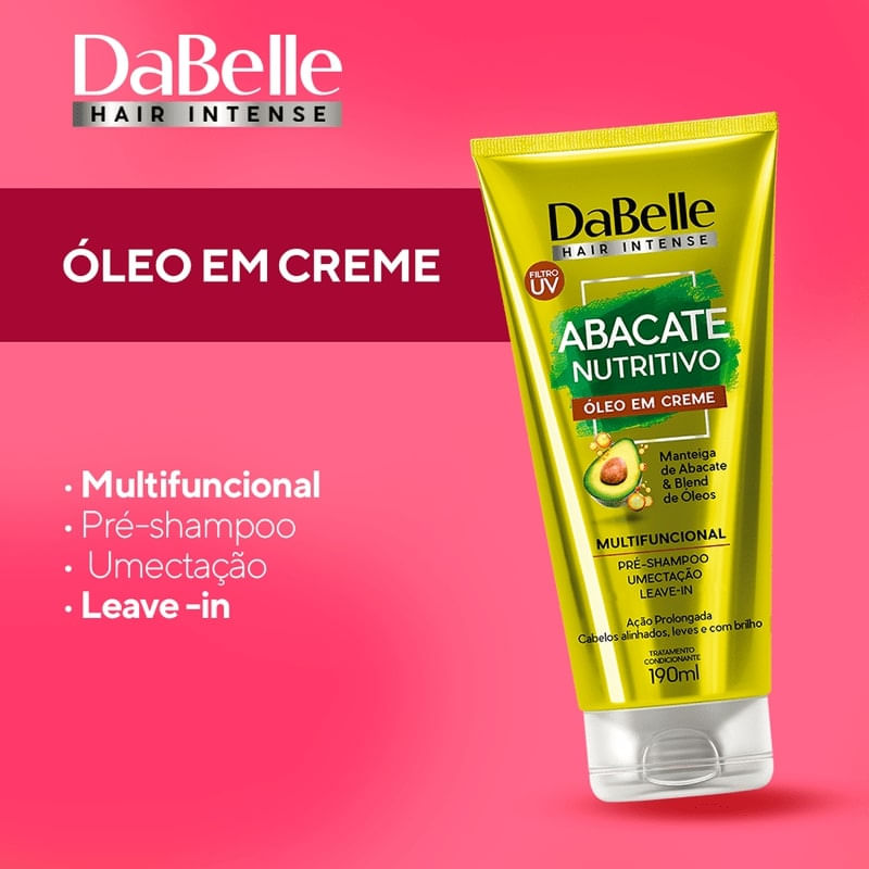 Oleo-em-Creme-190ml-Abacate-Nutritivo---DaBelle-793447