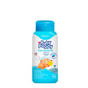 Talco Infantil 100g Baby Poppy - Cless