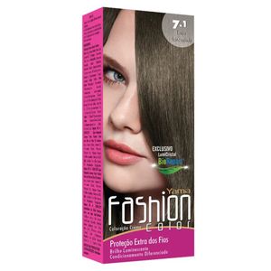 Tinta Fashion Color Mini Kit 7.1 Louro Acinzentado - Yama