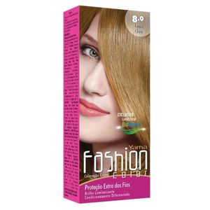 Tinta Fashion Color Mini Kit 8.0 Louro Claro - Yama