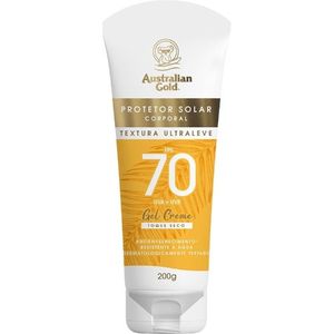 Protetor Solar Corporal 200g Gel Creme Fps 70 - Australian Gold