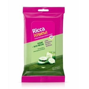 Lenços Para Limpeza Facial Ref. 3770 Pepino + Agua Micelar - Ricca