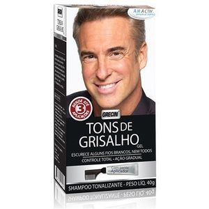 Shampoo Tonalizante 40g Tons De Grisalho - Grecin