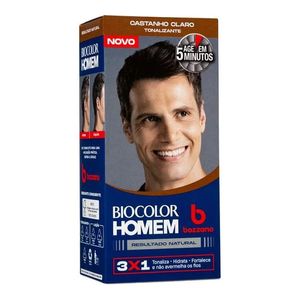 Tinta Homem Castanho Claro - Biocolor