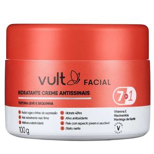 Hidratante Facial 100g Antissinais 7 em 1 - Vult