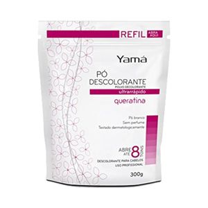 Pó Descolorante Refil 300g Queratina - Yama