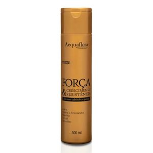 Shampoo 300ml Forca, Crescimento e Resistencia - Acquaflora