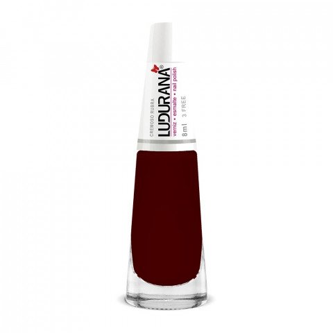 Esmalte-Cremoso-8ml-Rubra---Ludurana-529478