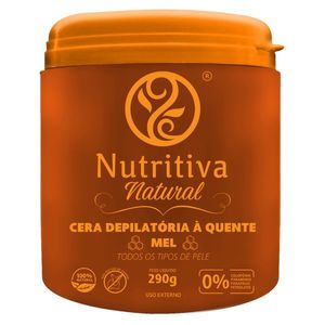 Cera Depilatoria Quente 290g Mel - Nutritiva