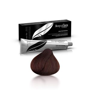 Tinta Creme Permanente 60g 6.77 Louro Escuro Marrom Intenso - Acquaflora