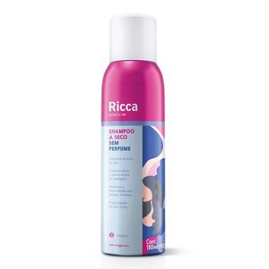 Shampoo a Seco 150ml Sem Perfume - Ricca