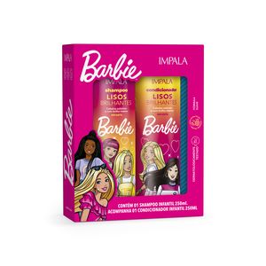 Kit Barbie Shampoo 250ml + Condicionador 250ml Lisos - Impala