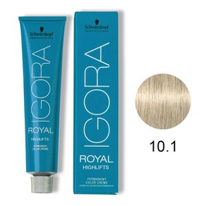 Tinta 60ml 10.1 Louro Ultra Claro Cinza - Igora Royal