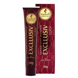 Tinta Excllusiv Color 50g 6.66 Louro Esc Verm Intenso - Haskell