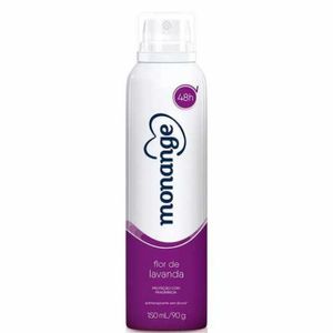 Desodorante Aerosol 90g Flor De Lavanda - Monange