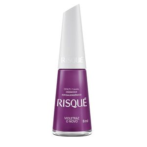 Esmalte Cremoso 8ml Violetraz o Novo - Risque