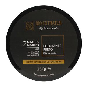 Mascara 250g Colorante Preta - Bio Extratus