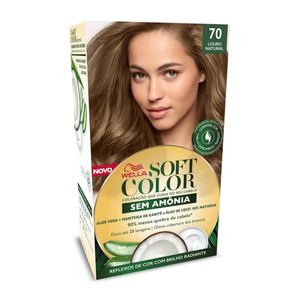 Tinta Para Cabelo 70 Louro Natural - Soft Color