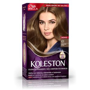 Tinta Koleston Kit 61 Louro Cinza Escuro - Wella