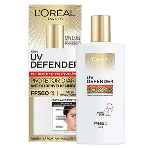 Protetor Diario Uv Defender 40g Fps 60 - Loreal