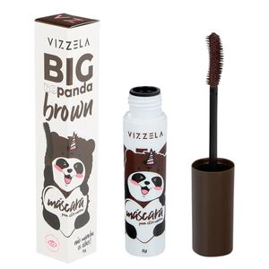 Mascara P/ Cilios Big No Panda Brown - Vizzela