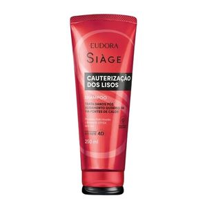 Shampoo 250ml Cauterizacao Dos Lisos - Eudora Siage