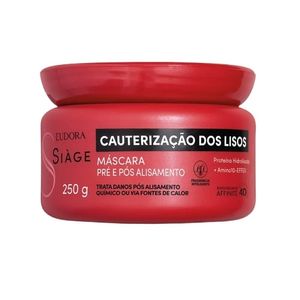 Mascara 250g Cauterizacao dos Lisos - Eudora Siage