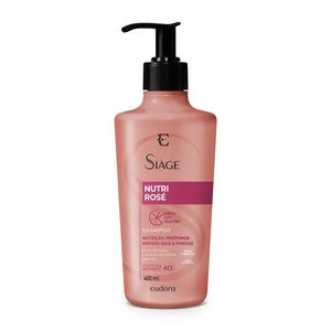 Shampoo 400ml Nutri Rose - Eudora Siage