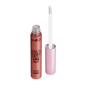 Gloss Labial 5,2ml Glossy Lips 24/7 Pessego Cintilante - Vult