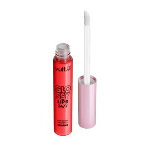 Gloss Labial 5,2ml Glossy Lips 24/7 Vermelho Rubi - Vult