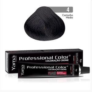 Tinta Profissional Color 60g 4 Castanho - Yama
