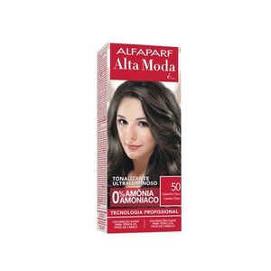 Tinta Tonalizante Kit 50 Castanho Claro - Alta Moda