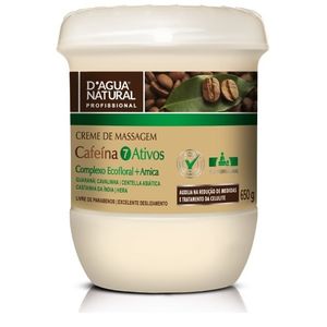 Creme De Massagem 650g Cafeina 7 Ativos - Dagua Natural