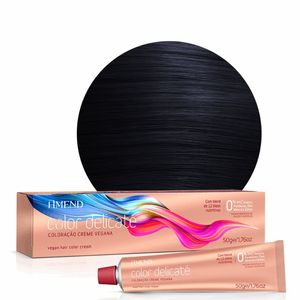 Coloracao Vegana Color Delicate 50g 2.1 Preto Azulado - Amend